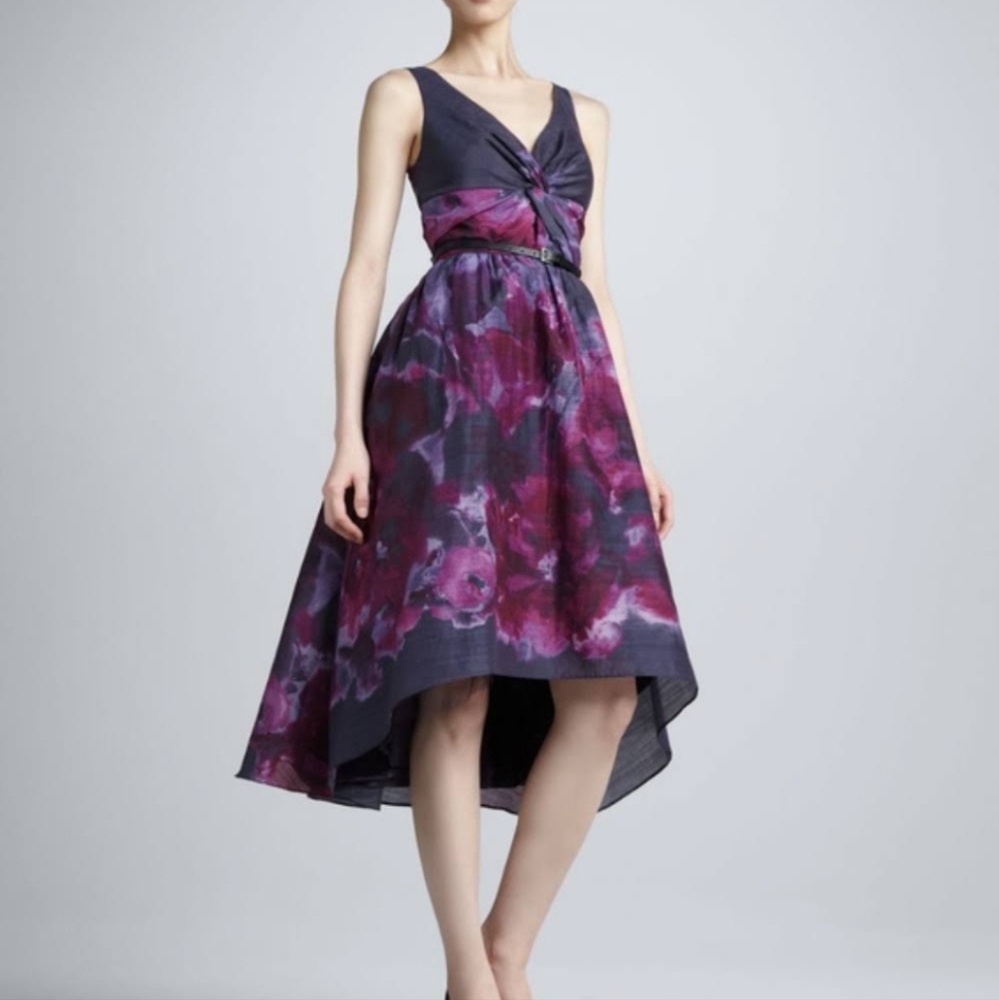 Lela Rose Neiman Marcus for Target Watercolor Dress Size 2